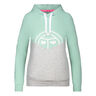 Salia Lifestyle Sweater Met Capuchon Dames-Mint,Crème