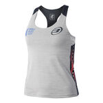 Bullpadel Kleding Bullpadel Ravolta Tanktop Dames - grijs, 