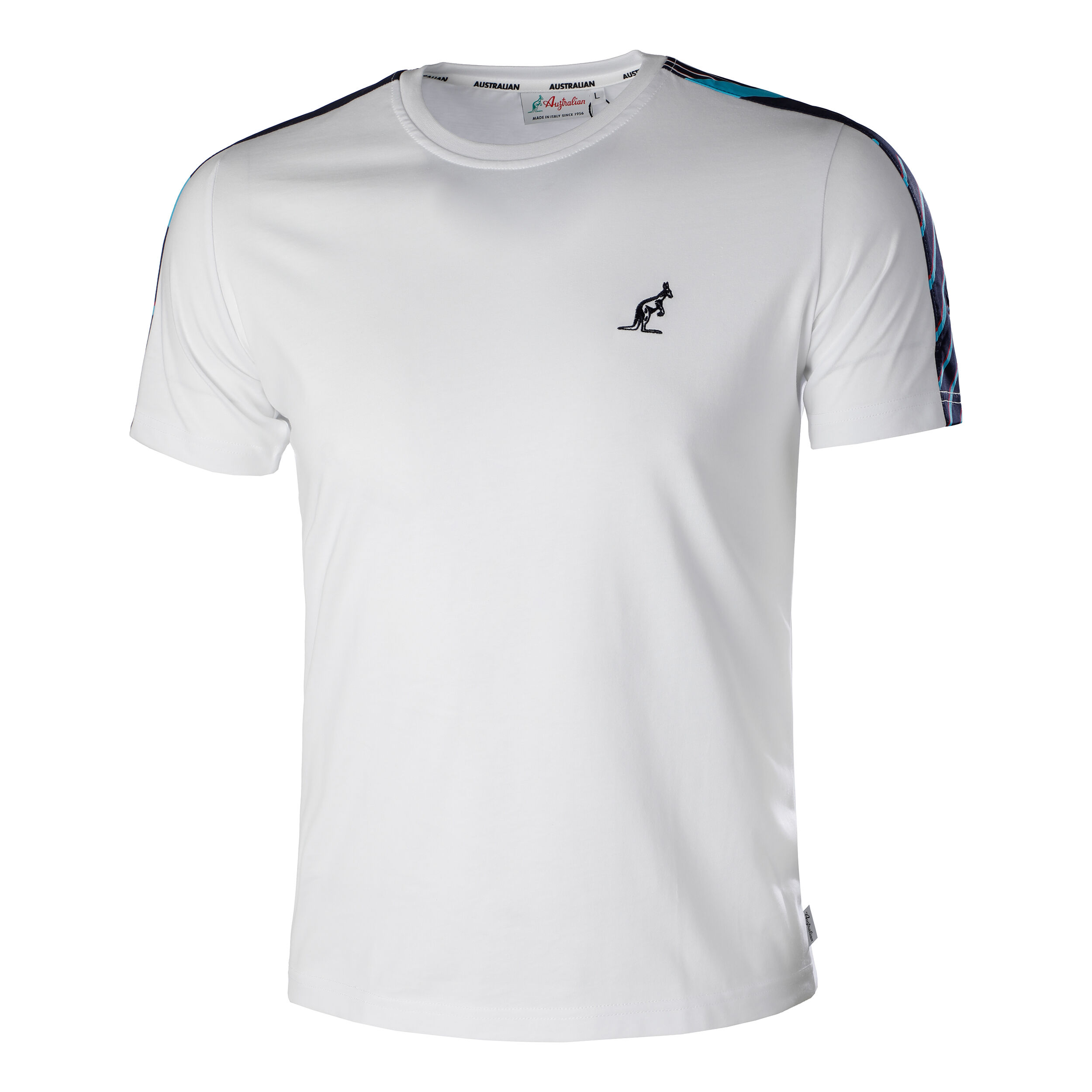 Buy Australian T shirt Heren Wit Blauw online Tennis Point NL