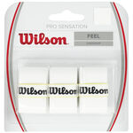 Wilson Overgrips Wilson Pro Overgrip Sensation Verpakking 3 Stuks-Wit