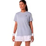 Core T-shirt Dames-blaugrau