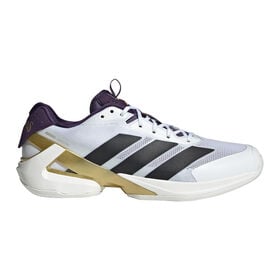 Afbeelding van Adizero Ubersonic 5 Allcourt Schoen Heren-Wit Aluminium,Goud