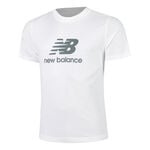 New Balance New Balance Stacked Logo Tee