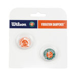 Wilson Toebehoren voor rackets Wilson Roland Garros Demper Verpakking 2 Stuks-Brons,Groen
