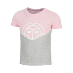 BIDI BADU Kleding BIDI BADU Mandisa Lifestyle T-shirt Meisjes - roze, lichtgrijs
