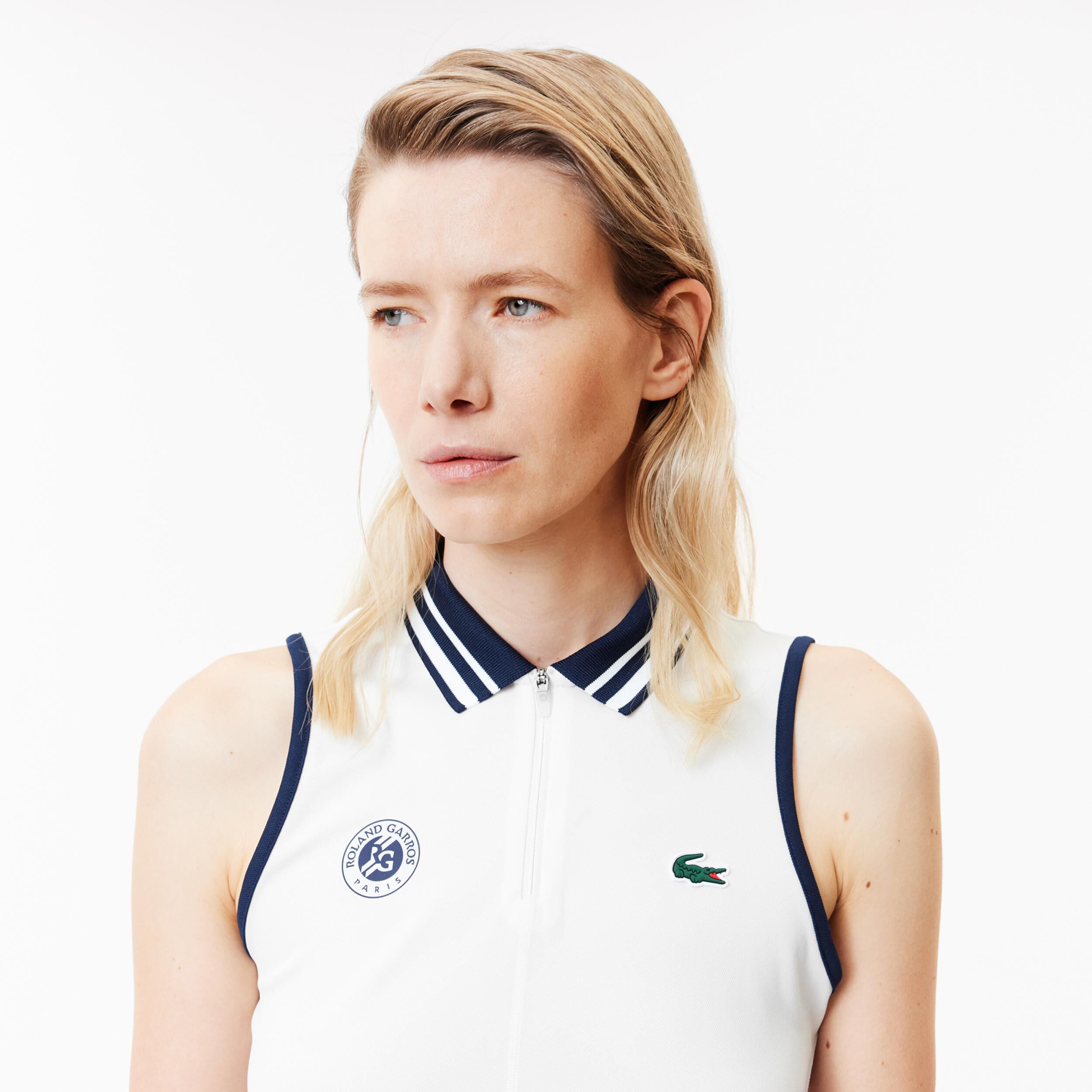 Buy Lacoste Polo Dames Wit Zwart online Tennis Point NL