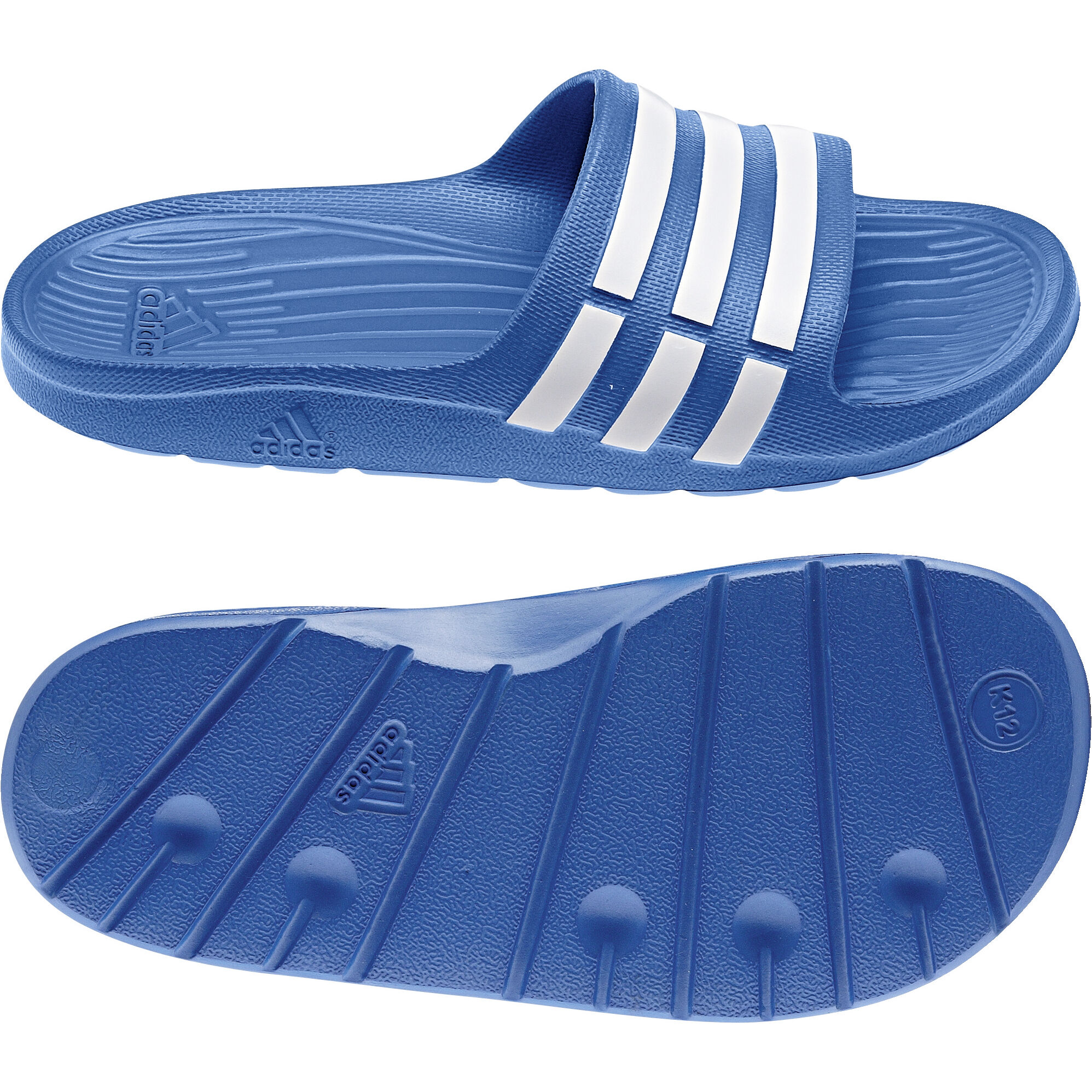 Buy adidas Duramo Slide Badslippers Kinderen Blauw Wit online Tennis Point NL