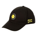 Tennis-Point Kleding Tennis-Point Team Yellow Cap-Zwart,Geel
