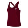 Endlessly Serve & Volley 2.0 Tanktop Dames-Wijnrood,Veelkleurig