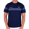 Leone PL T-shirt Heren - donkerblauw, blauw-grijs
