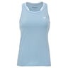 W. TEAM TECH TANK TOPMARINE Polo Dames-lichtblauw