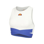 Ellesse Kleding Ellesse Chroma Crop Hardloopshirt Dames-Wit