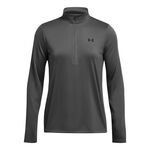 Under Armour Kleding Under Armour Tech 1/2 Zip Longsleeve Dames-Grijs