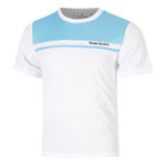 Sergio Tacchini T-shirt Sergio Tacchini Riflesso PL T-shirt Heren - wit, lichtblauw