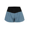 Multi Pocket Hardloopshorts Dames-Petrolblauw