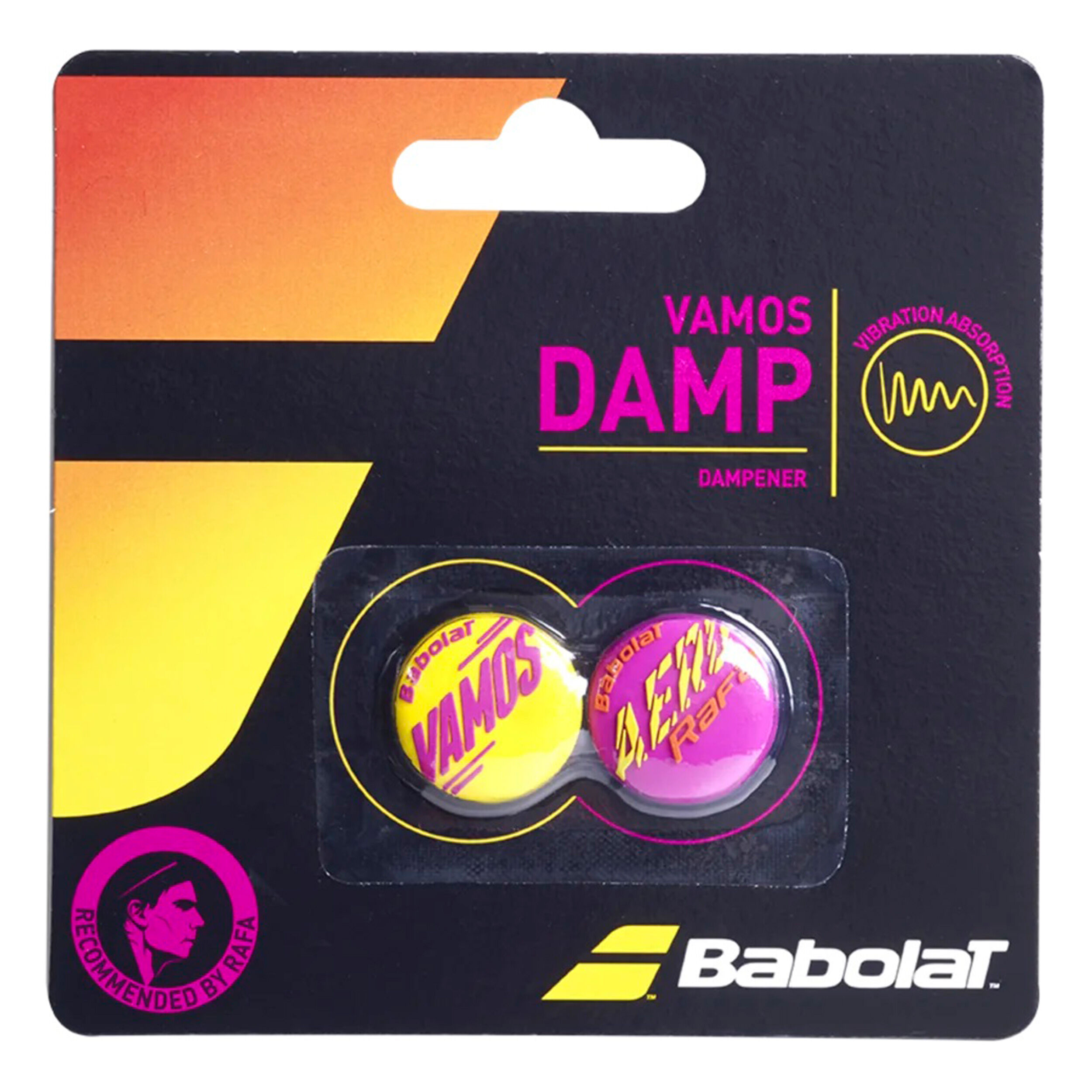 Buy Babolat Vamos Rafa Demper Verpakking 2 Stuks Veelkleurig online Tennis Point NL