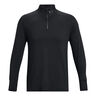 Qualifier Run 1/4 Zip Hardloopshirt Heren-Zwart