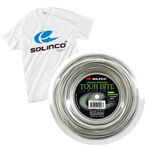 Solinco Solinco Tour Bite Rol Snaren 200m-Zilver