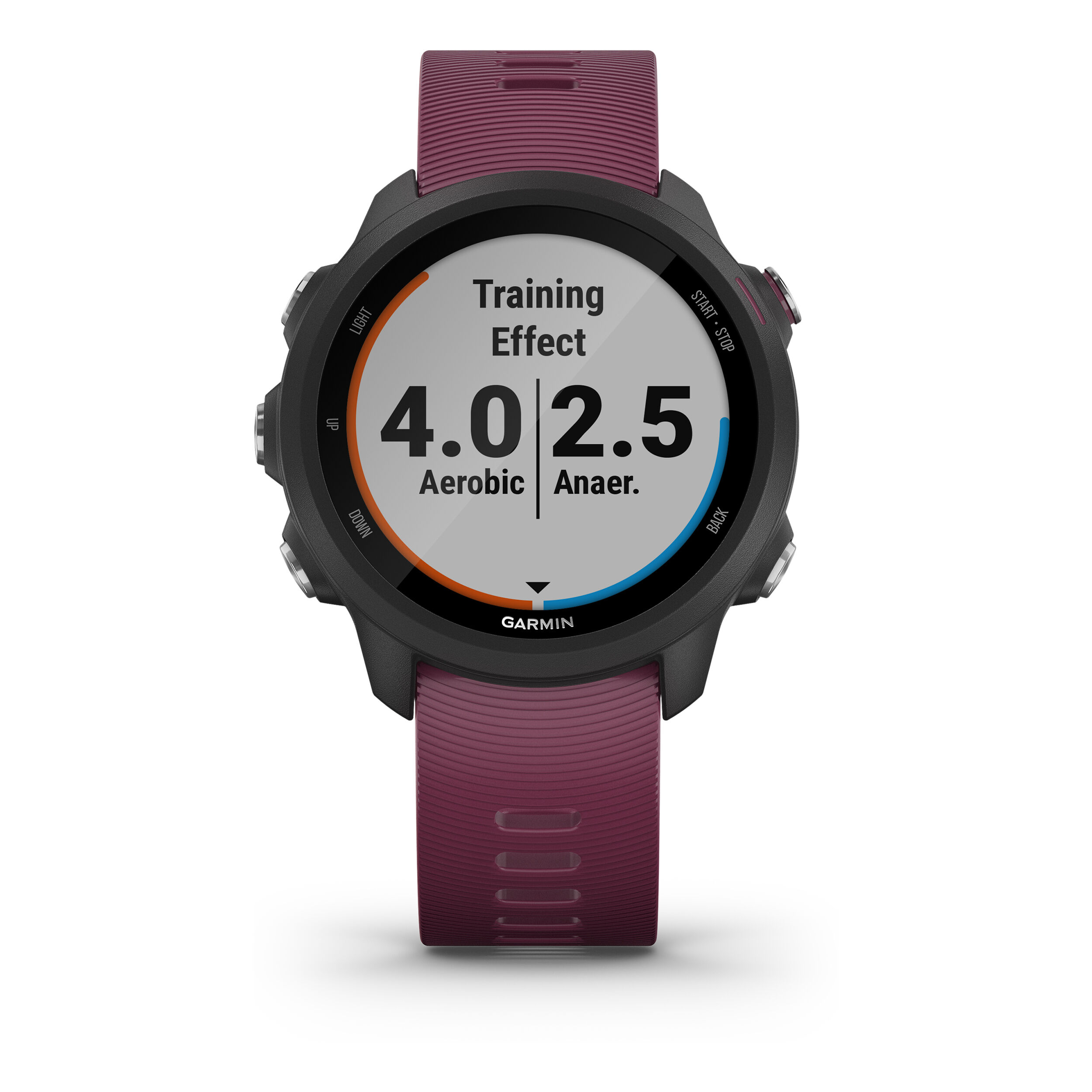 Forerunner 245 Polshorloge Berry Zwart