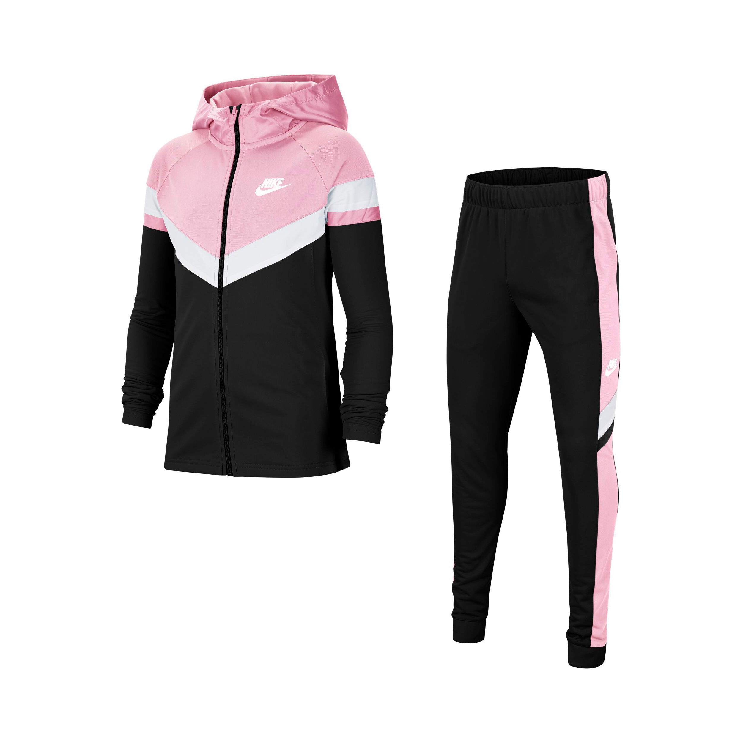 Buy Nike Sportswear Trainingspak Meisjes Zwart Roze online Tennis Point NL