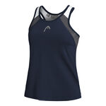 HEAD Kleding HEAD 22 Tanktop Dames - donkerblauw, grijs