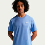 Nike Kleding Nike Sportswear Club T-shirt Heren-lichtblauw, blauw