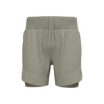 Odlo Kleding Odlo X-Alp Trail 6in 2in1 Hardloopshorts Heren-Grijs