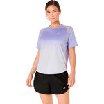 ASICS Hardloopshirt ASICS Road Fade Hardloopshirt Dames-blauw