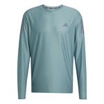 adidas Kleding adidas Own The Run Hardloopshirt Heren - Salie