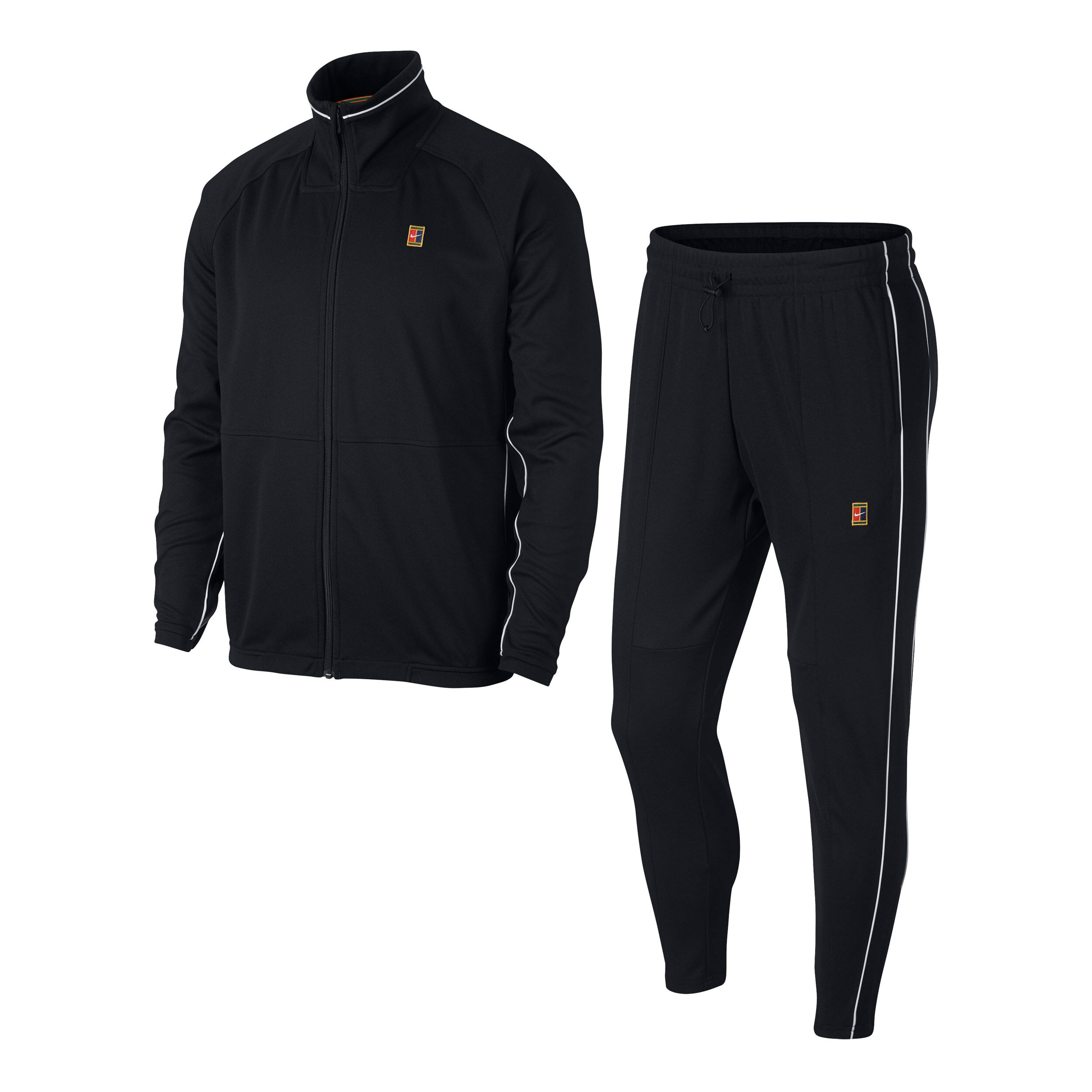 Buy Nike Court Trainingspak Heren Zwart Wit online Tennis Point NL
