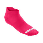 Wilson Kleding Wilson Kaos II No Show Tennissokken Unisex - rood, wit