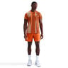 Court Victory Dri-Fit Print T-shirt Heren - oranje, wit