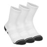 Performance Tech Crew Sportsokken Verpakking 3 Stuks-Wit