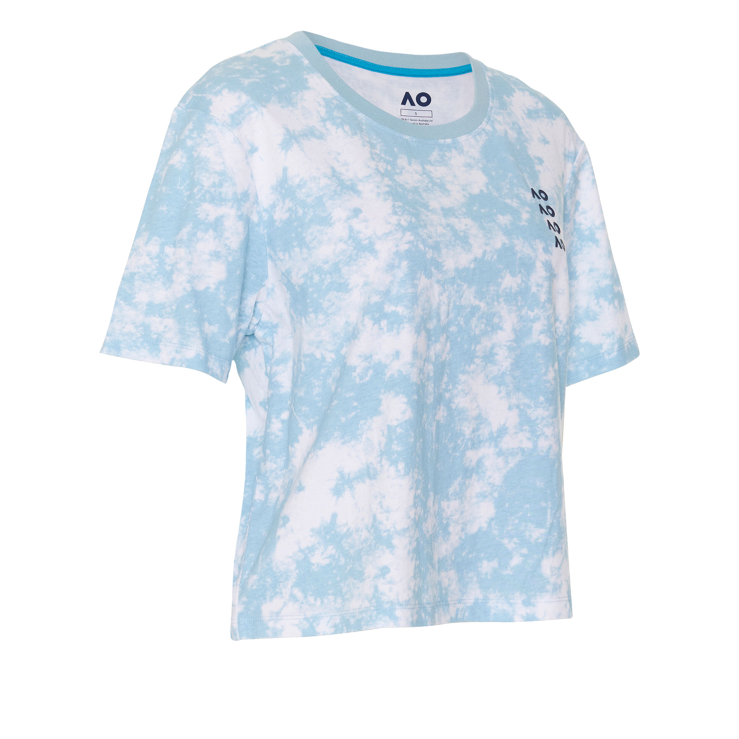 Tie dye t shirt dames top