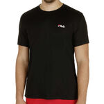 Fila T-shirt Fila   Logo  T-shirt Heren-zwart