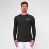 Crew Roundneck Longsleeve Heren-Zwart