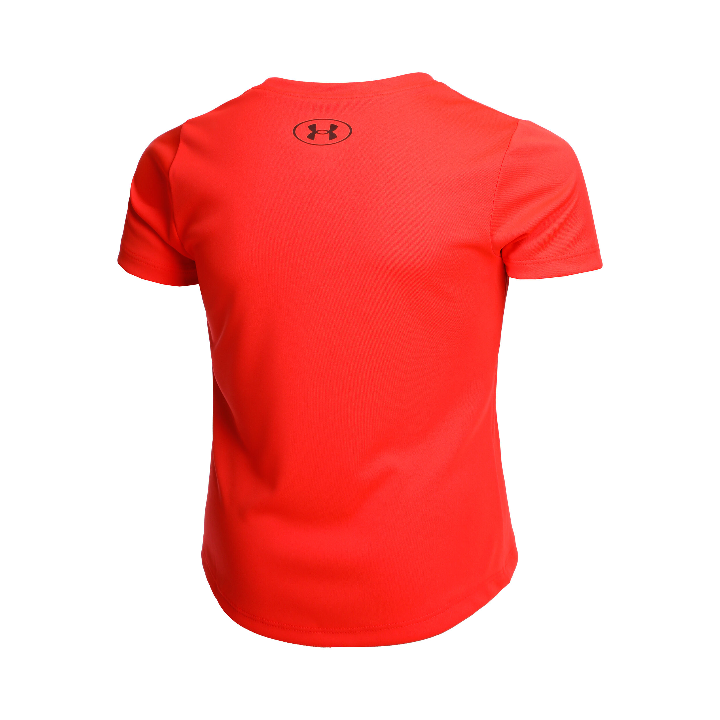 Tech Print Big Logo T shirt Meisjes Koraal