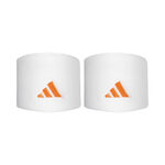 adidas Bovenkleding adidas Zweetband Unisex-wit, oranje