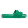Serve Slide Badslippers - groen, wit