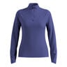Zeroweight Warm Mid Layer 1/2 Zip Hardloopshirt Dames-Blauw