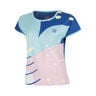 Hey Laguna T-shirt Meisjes-blauw, veelkleurig