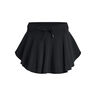Essential Split Rok Dames - zwart, 