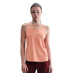 Nike Kleding Nike One Dri-FIT Strappy Tanktop Dames-Abrikoos