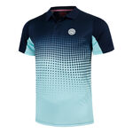 BIDI BADU Kleding BIDI BADU Spectrum Spirit Polo Heren-Lichtblauw,Donkerblauw