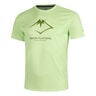 Fujitrail Logo Hardloopshirt Heren-Limoen,Olijf