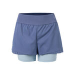 Lacoste Kleding Lacoste Shorts Dames-Donkerblauw,Lichtblauw