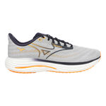 Mizuno Hardloopschoenen Mizuno Wave Rider 29 Neutrale Schoen Heren-Donkergrijs