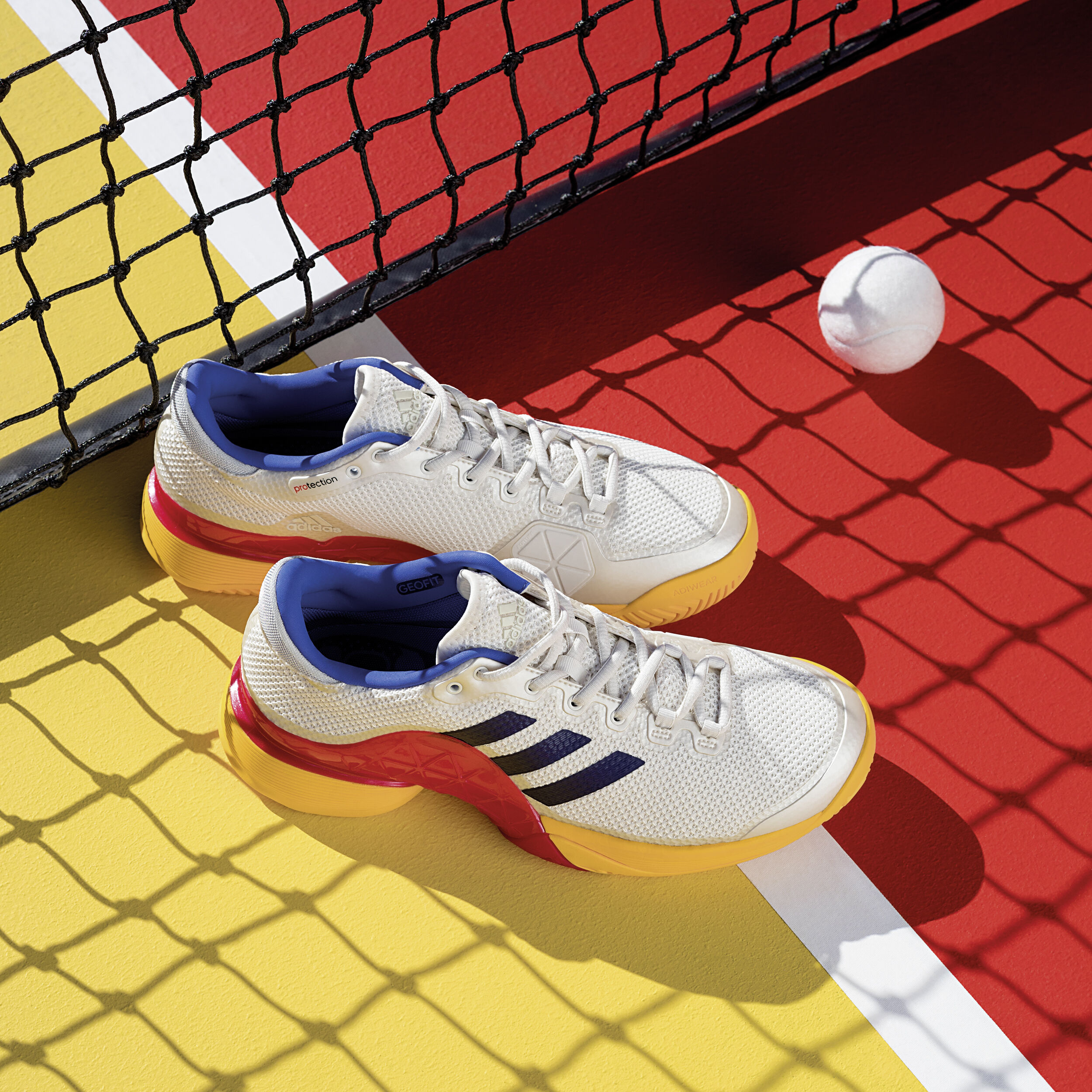 Buy adidas Barricade 2017 PW Allcourt Schoen Heren Wit