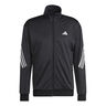3-Stripes Knit Trainingsjack Heren-Zwart,Wit