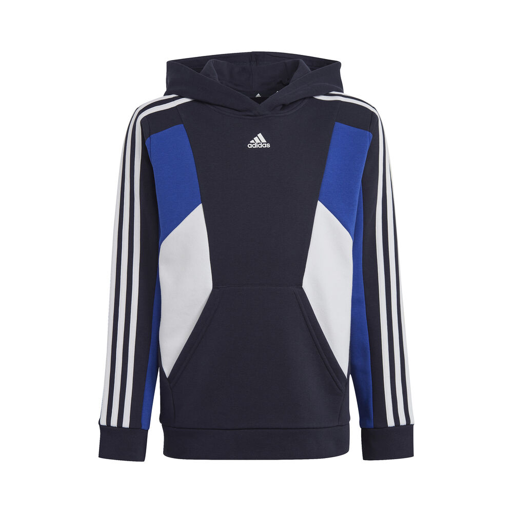 Adidas Colorblock 3-Stripes Sweater Met Capuchon Jongens